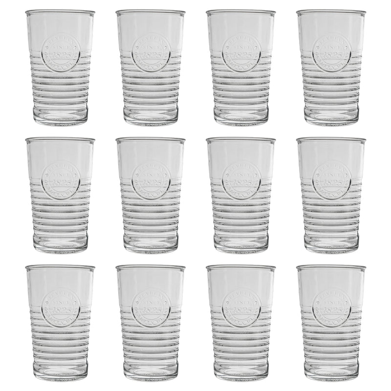 325ml Officina 1825 Highball Glasses - Pack of 12 - By Bormioli Rocco