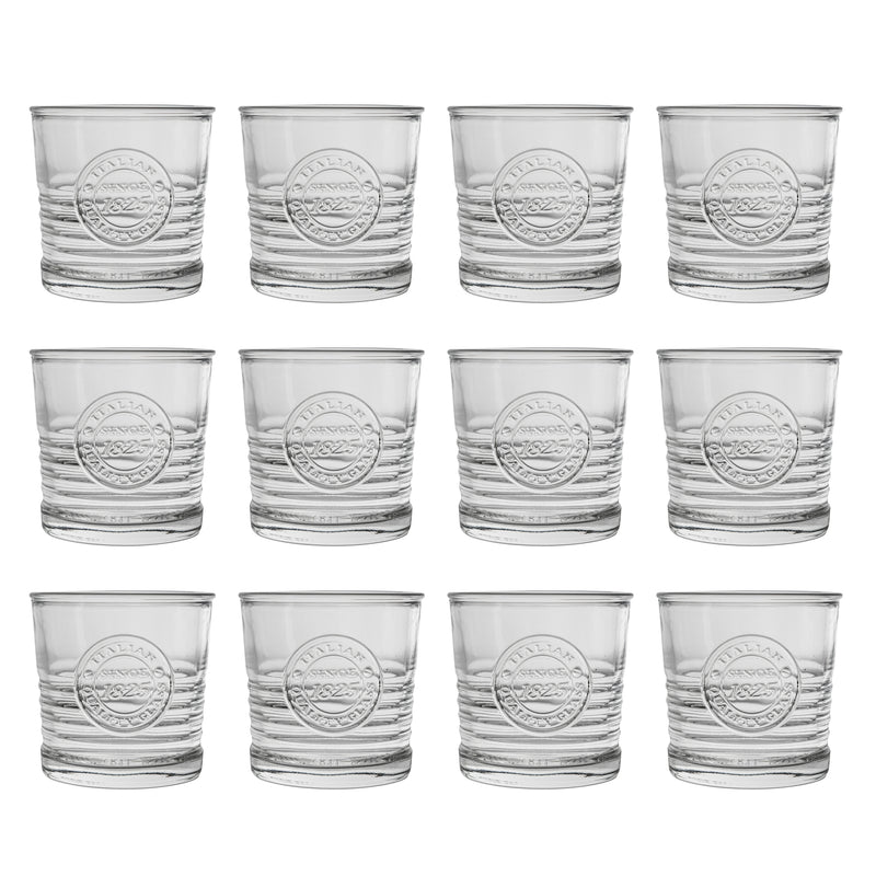 300ml Officina 1825 Double Whisky Glasses - Pack of 12 - By Bormioli Rocco