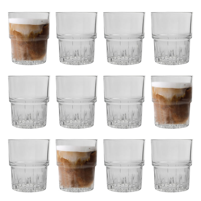 160ml Emplilable Stacking Tumblers - Pack of 12 - By Duralex