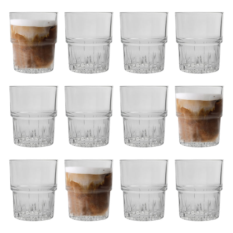 200ml Emplilable Stacking Tumblers - Pack of 12 - By Duralex