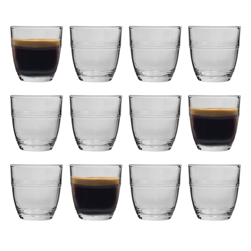 90ml Gigogne Shot Glasses - Pack of 12 - By Duralex