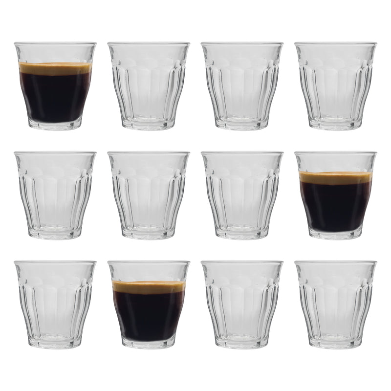 90ml Picardie Shot Glasses - Pack of 12 - By Duralex