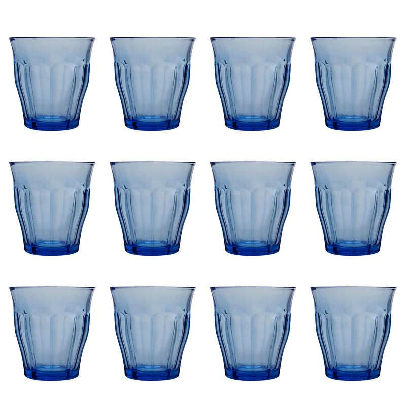 250ml Picardie Water Glasses - Pack of 12 - By Duralex