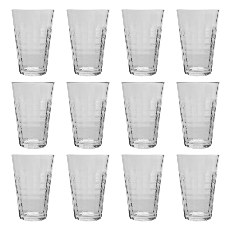 330ml Prisme Highball Glasses - Pack of 12 - By Duralex