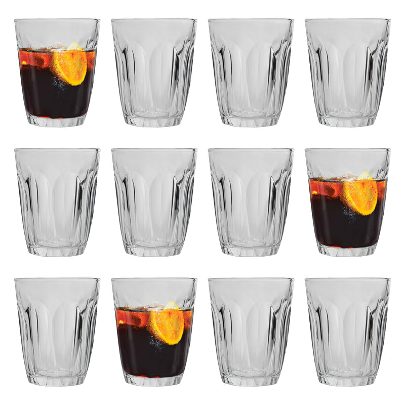 130ml Provence Tumbler Glasses - Pack of 12 - By Duralex