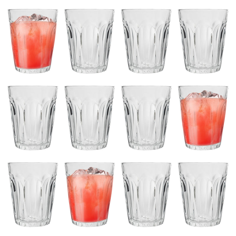 200ml Provence Tumbler Glasses - Pack of 12 - By Duralex