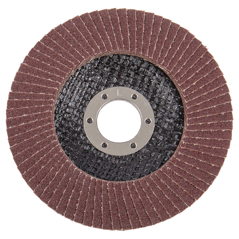 115mm (4.5") 80 Grit Flap Disc - By Blackspur