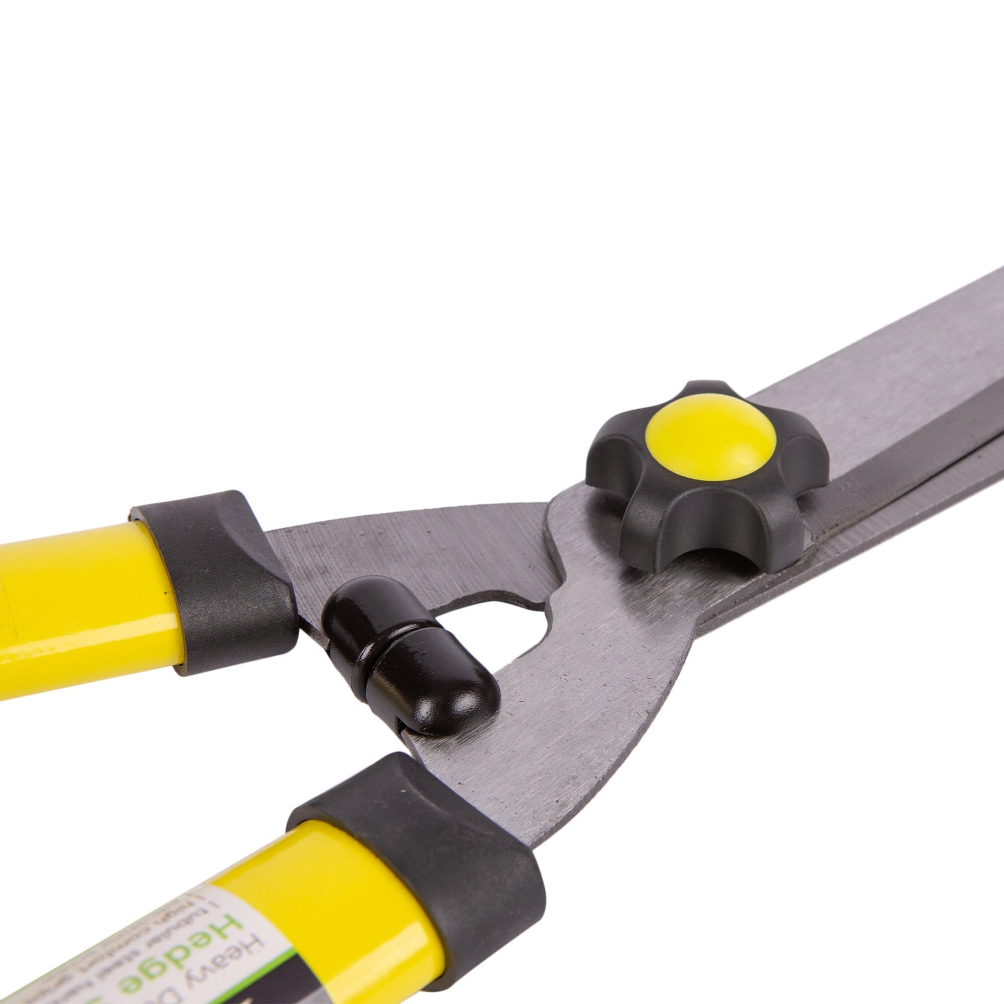 2pc Yellow Carbon Steel Hedge Shears &amp; Secateurs Set