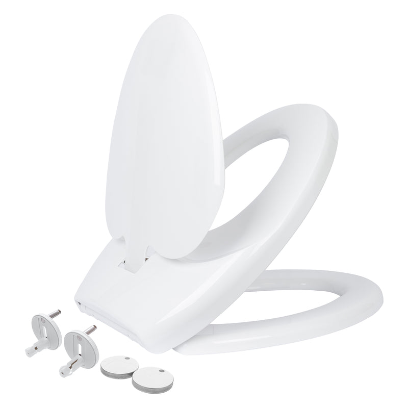 Soft Close Antibacterial Family Toilet Seat - By Harbour Housewares