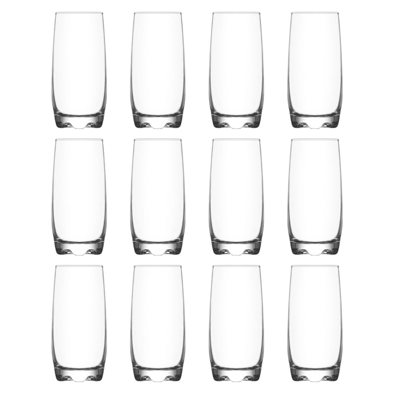 390ml Adora Highball Glasses - Pack of 12 - By LAV