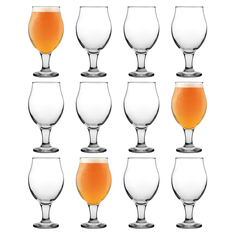 570ml Angelina Tulip Beer Glasses - Pack of 12 - By LAV