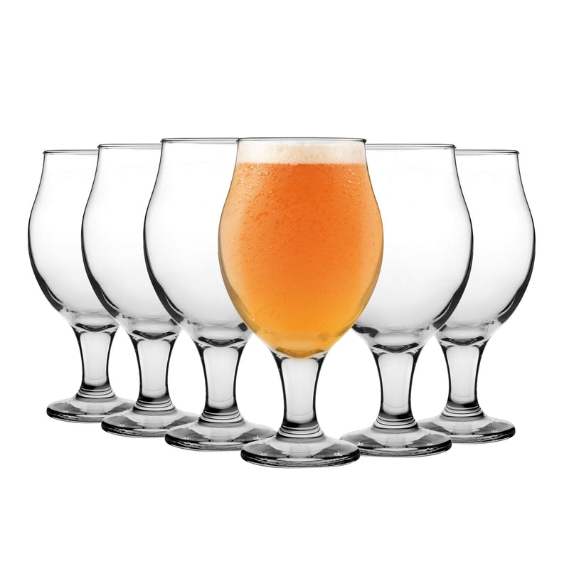 570ml Angelina Tulip Beer Glasses - By Lav