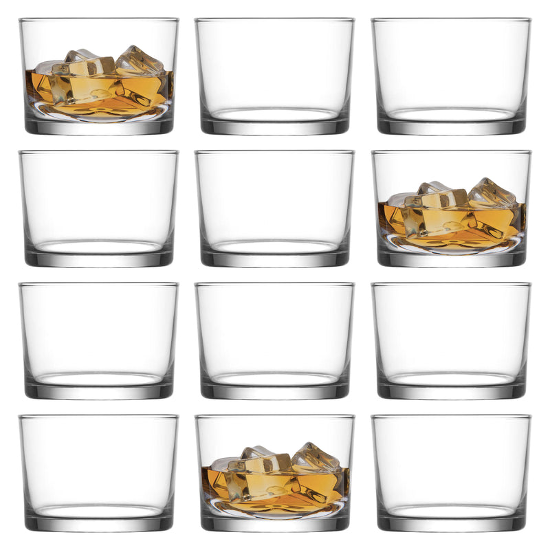 240ml Bodega Whisky Glasses - Pack of 12 - By LAV