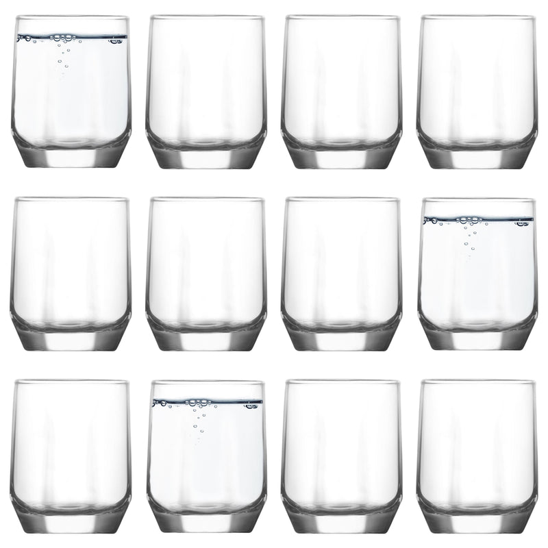 80ml Diamond Shot Glasses - Pack of 12 - By LAV