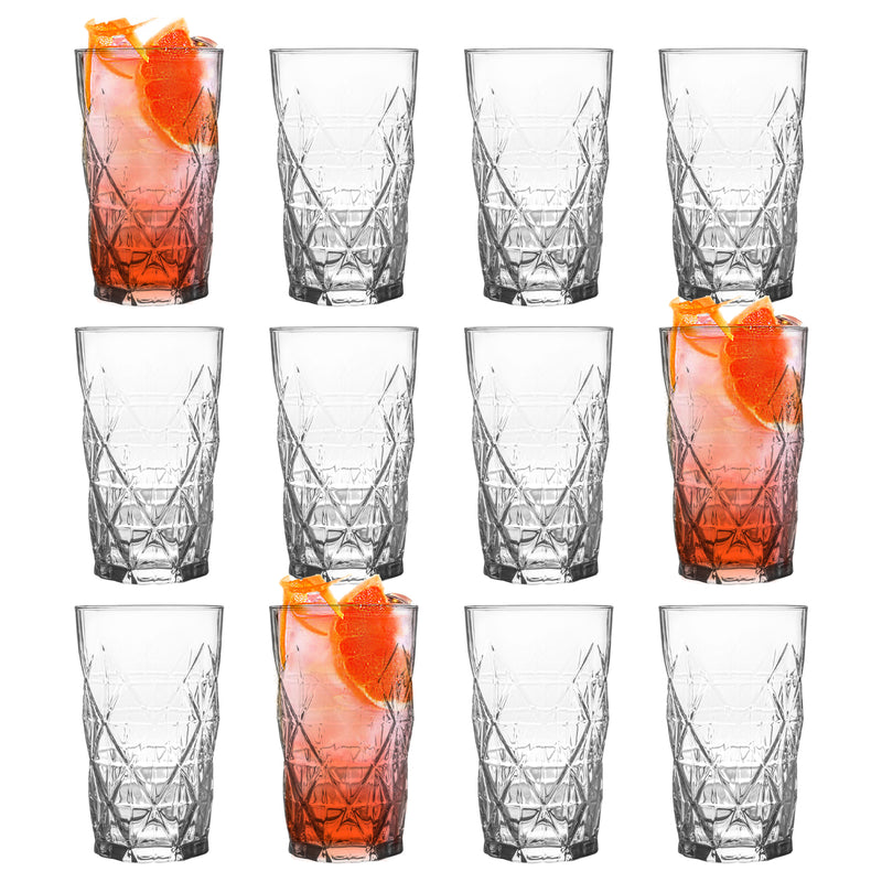 460ml Keops Highball Glasses - Pack of 12 - By LAV