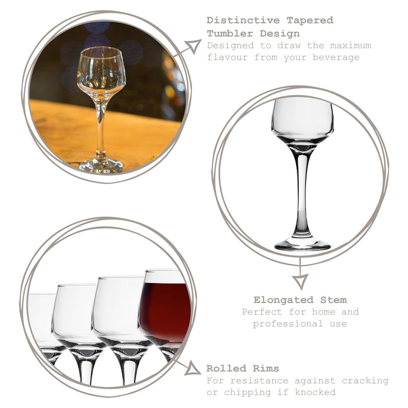 80ml Lal Sherry Glasses - By Lav