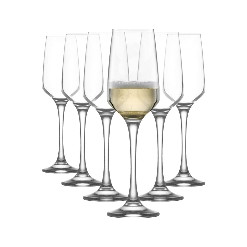 230ml Lal Champagne Flute Glasses - By Lav