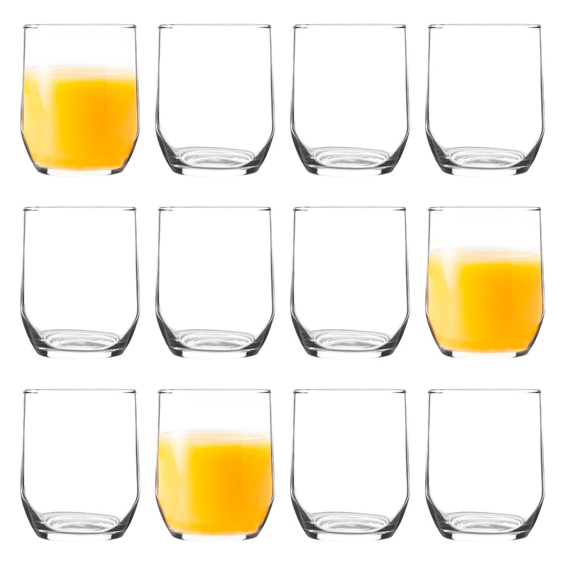 315ml Sude Tumbler Glasses - Pack of 12 - By LAV