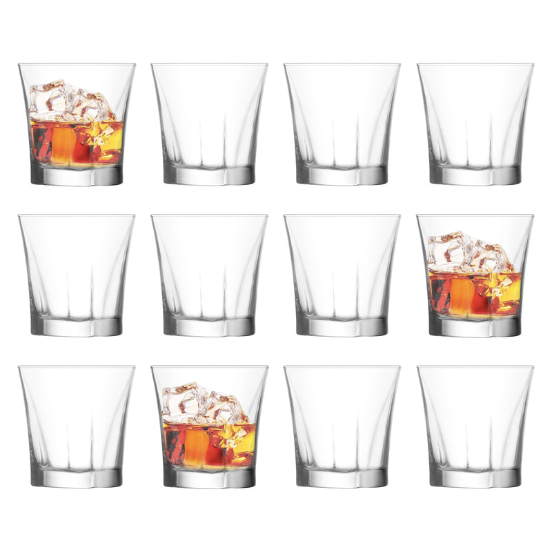 280ml Truva Whisky Glasses - Pack of 12 - By LAV