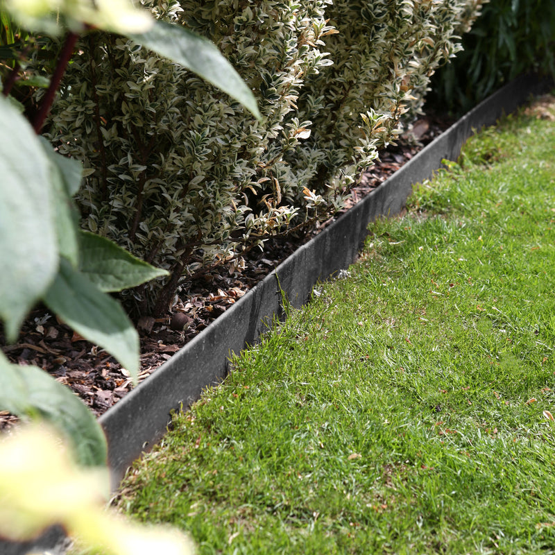 5pc Steel Lawn Edging Set - 5m x 16cm - By Harbour Housewares