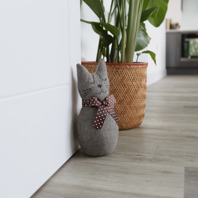 Jasper the Cat Animal Door Stop - By Nicola Spring