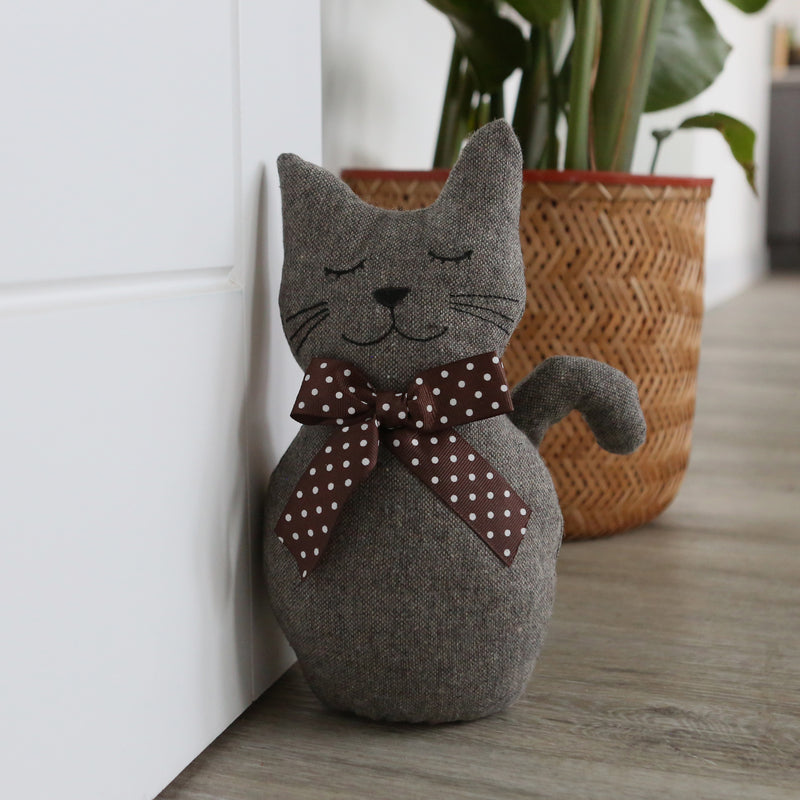 Jasper the Cat Animal Door Stop - By Nicola Spring