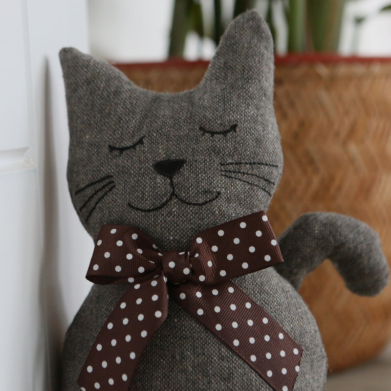 Jasper the Cat Animal Door Stop - By Nicola Spring