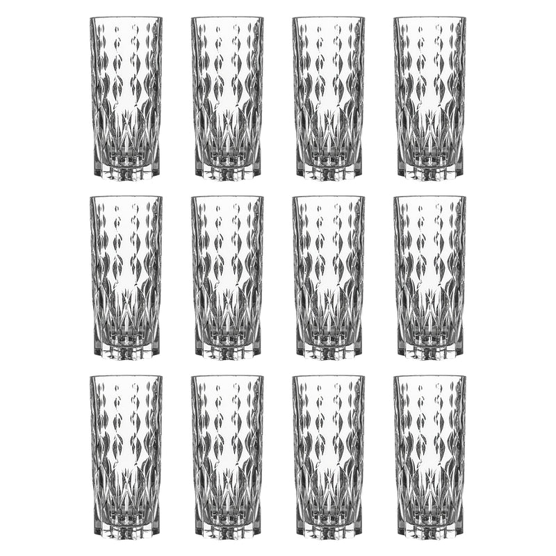 350ml Marilyn Highball Glasses - Pack of 12 - By RCR Crystal