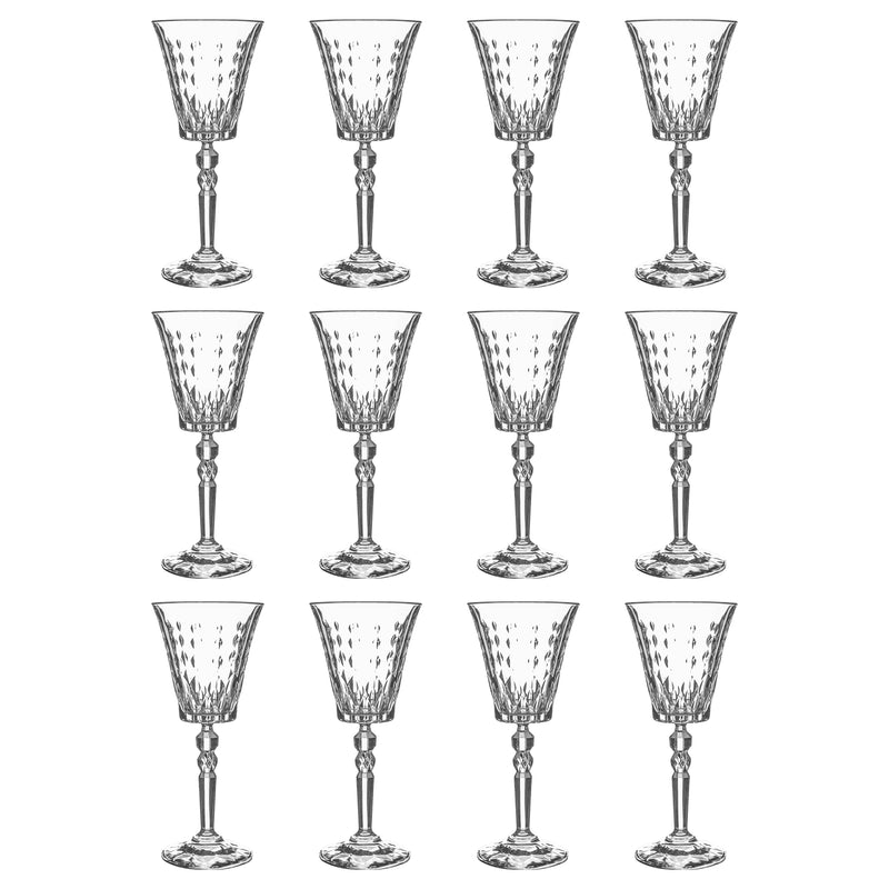 259ml Marilyn Wine Glasses - Pack of 12 - By RCR Crystal