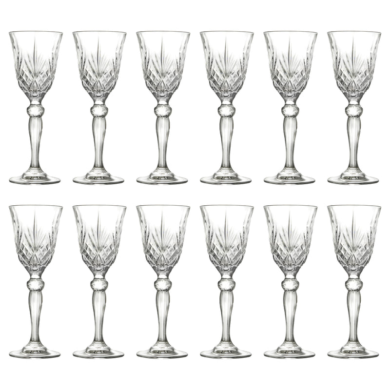 50ml Melodia Liqueur Glasses - Pack of 12 - By RCR Crystal