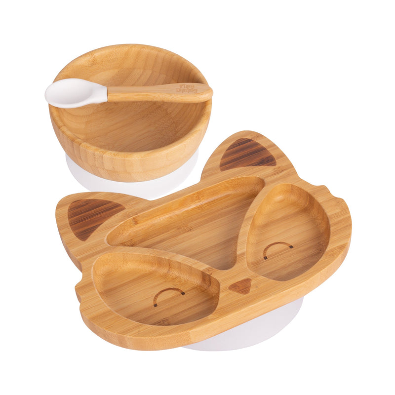 Flynn The Fox Bamboo Suction Dinner Set