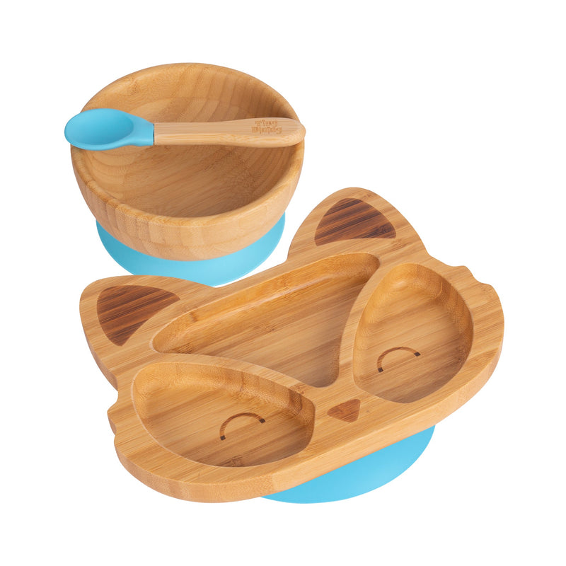 Flynn The Fox Bamboo Suction Dinner Set