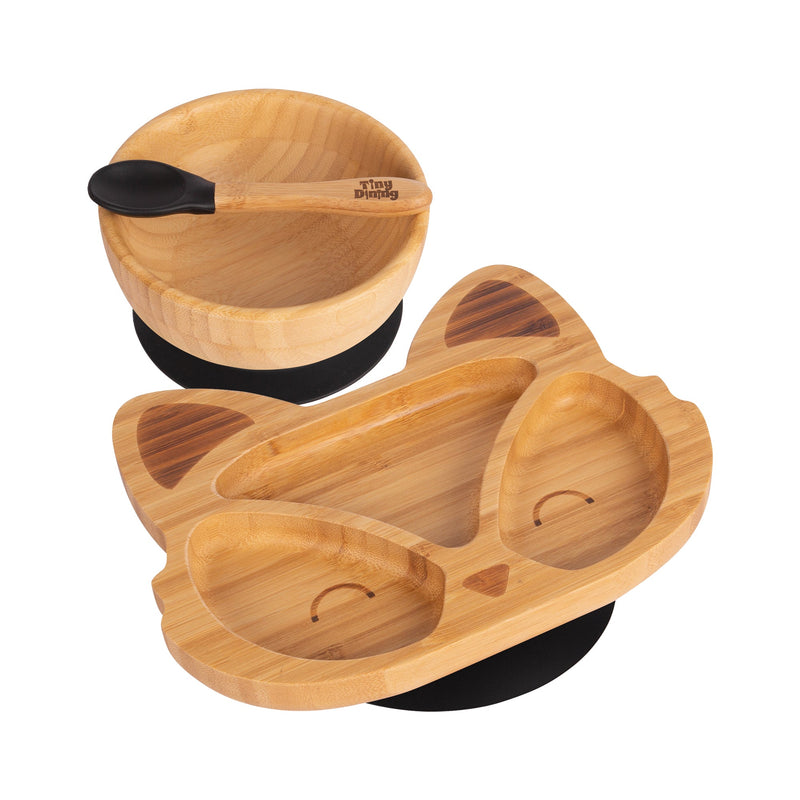 Flynn The Fox Bamboo Suction Dinner Set