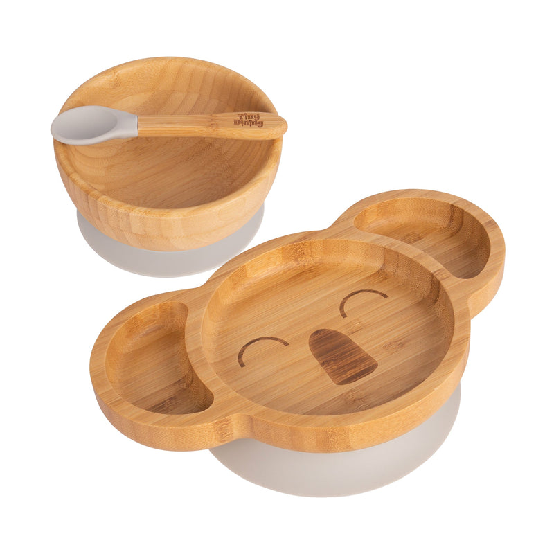 Kit The Koala Bamboo Suction Dinner Set