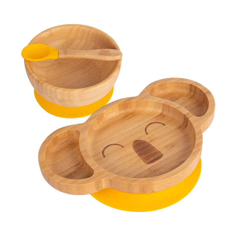 Kit The Koala Bamboo Suction Dinner Set