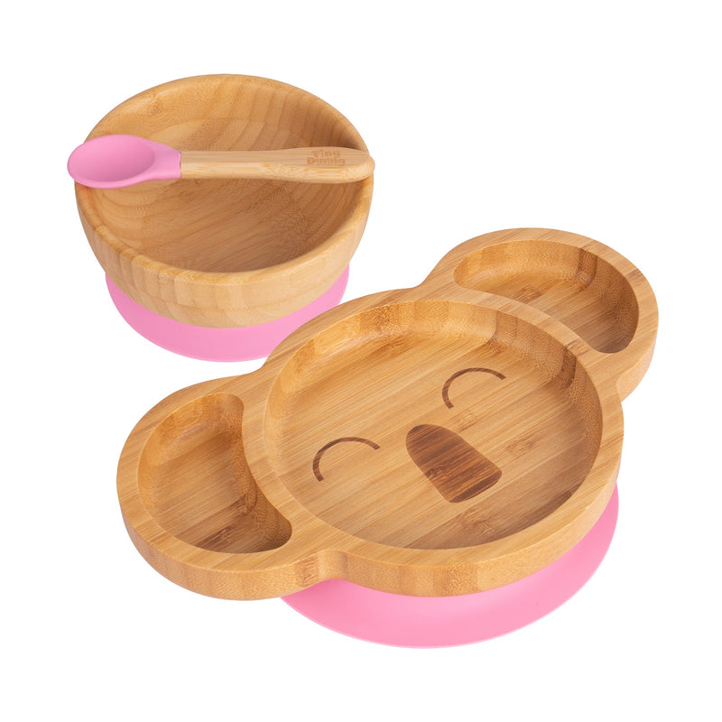 Kit The Koala Bamboo Suction Dinner Set