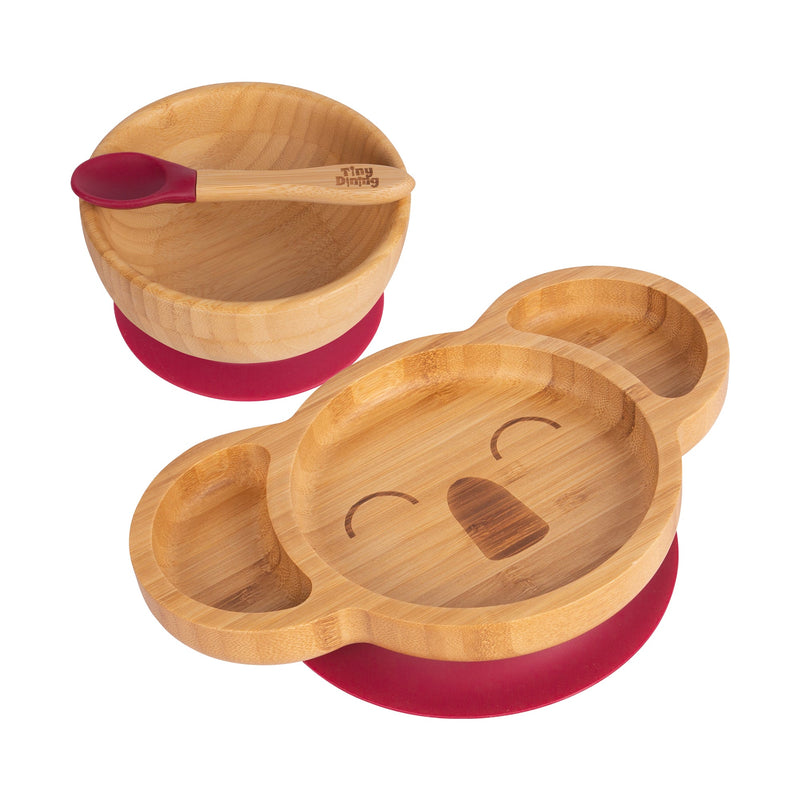 Kit The Koala Bamboo Suction Dinner Set