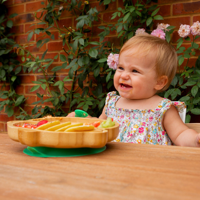 Children's Bamboo Plate Suction Cup - By Tiny Dining