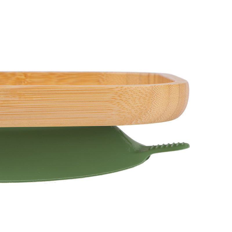 Square Open Bamboo Suction Dinner Set