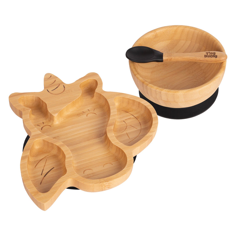 Bella The Unicorn Bamboo Suction Dinner Set