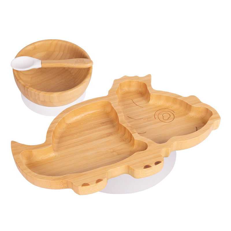 Dani The Dinosaur Bamboo Suction Children's Dinner Set