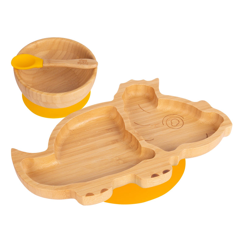 Dani The Dinosaur Bamboo Suction Children's Dinner Set