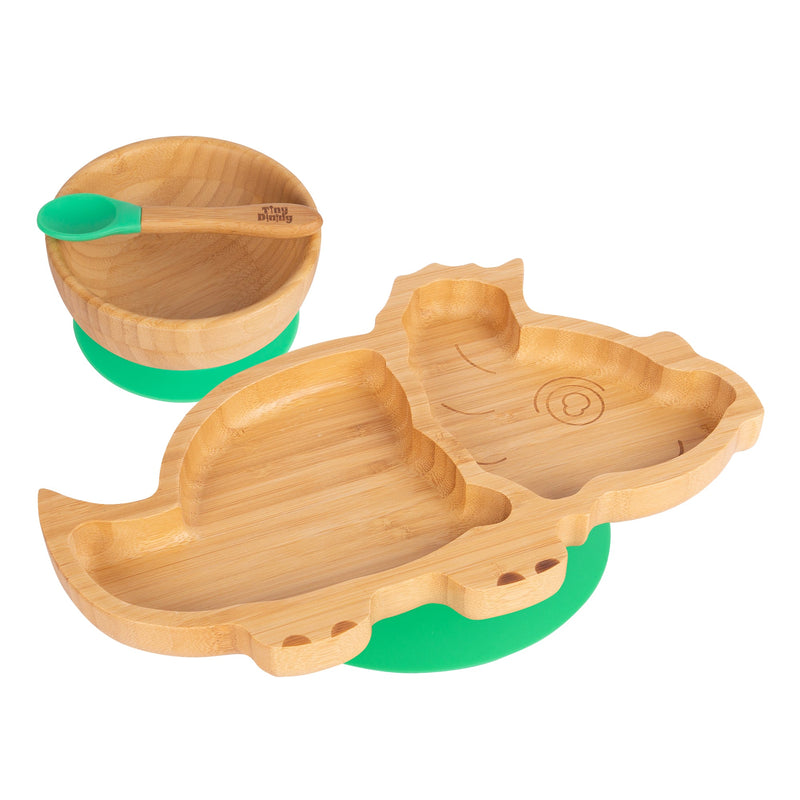 Dani The Dinosaur Bamboo Suction Children's Dinner Set