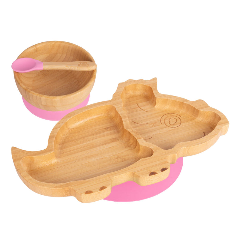 Dani The Dinosaur Bamboo Suction Children's Dinner Set