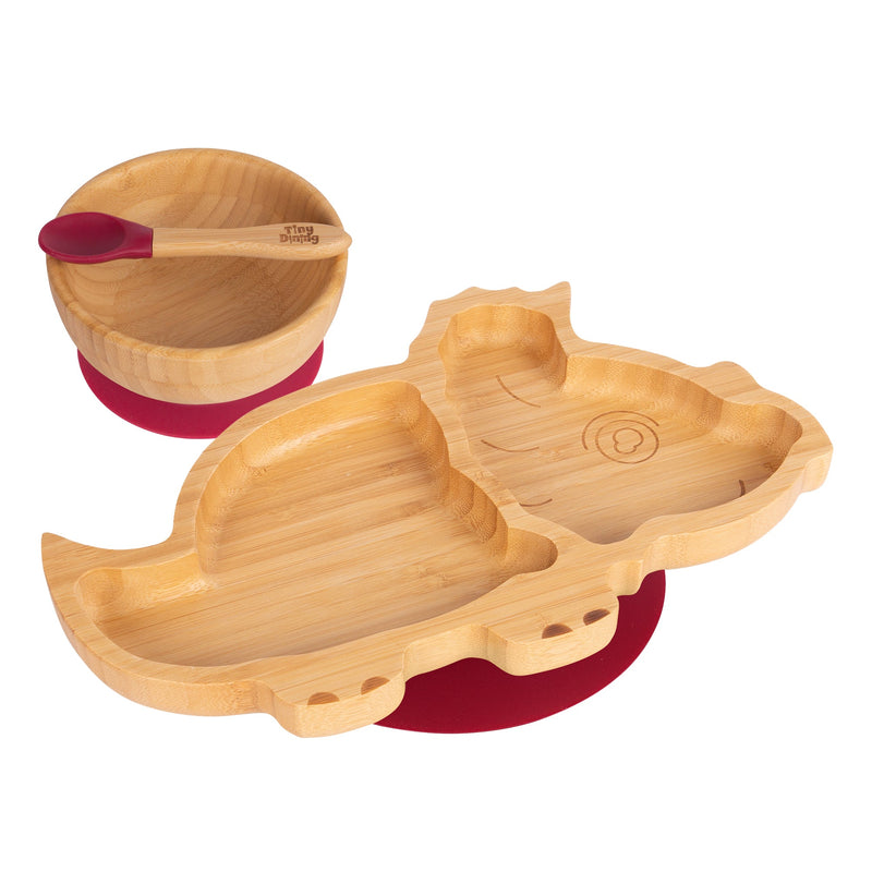 Dani The Dinosaur Bamboo Suction Children's Dinner Set