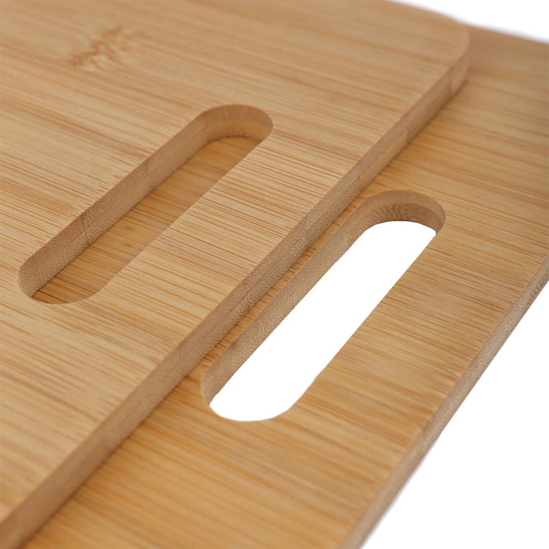 2pc Bamboo Chopping Board Set - By Excellent Houseware