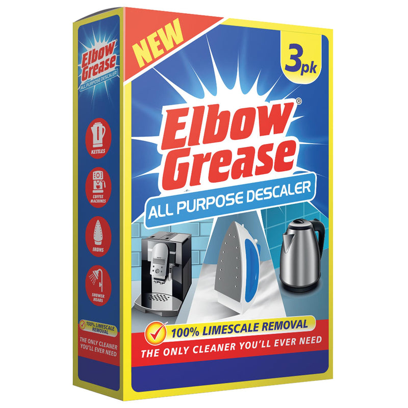 All-Purpose Descaler - 25ml - Pack of 3 - By Elbow Grease