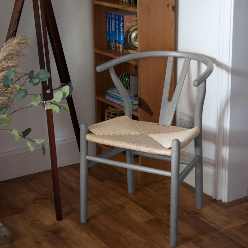 Beech Wooden Wishbone Dining Chair - By Nicholas Winter