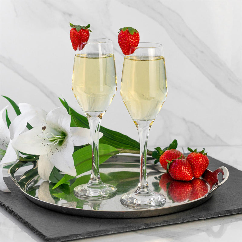 230ml Ella Champagne Flute Glasses - By Lav