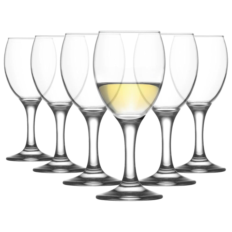 205ml Empire White Wine Glasses - By Lav